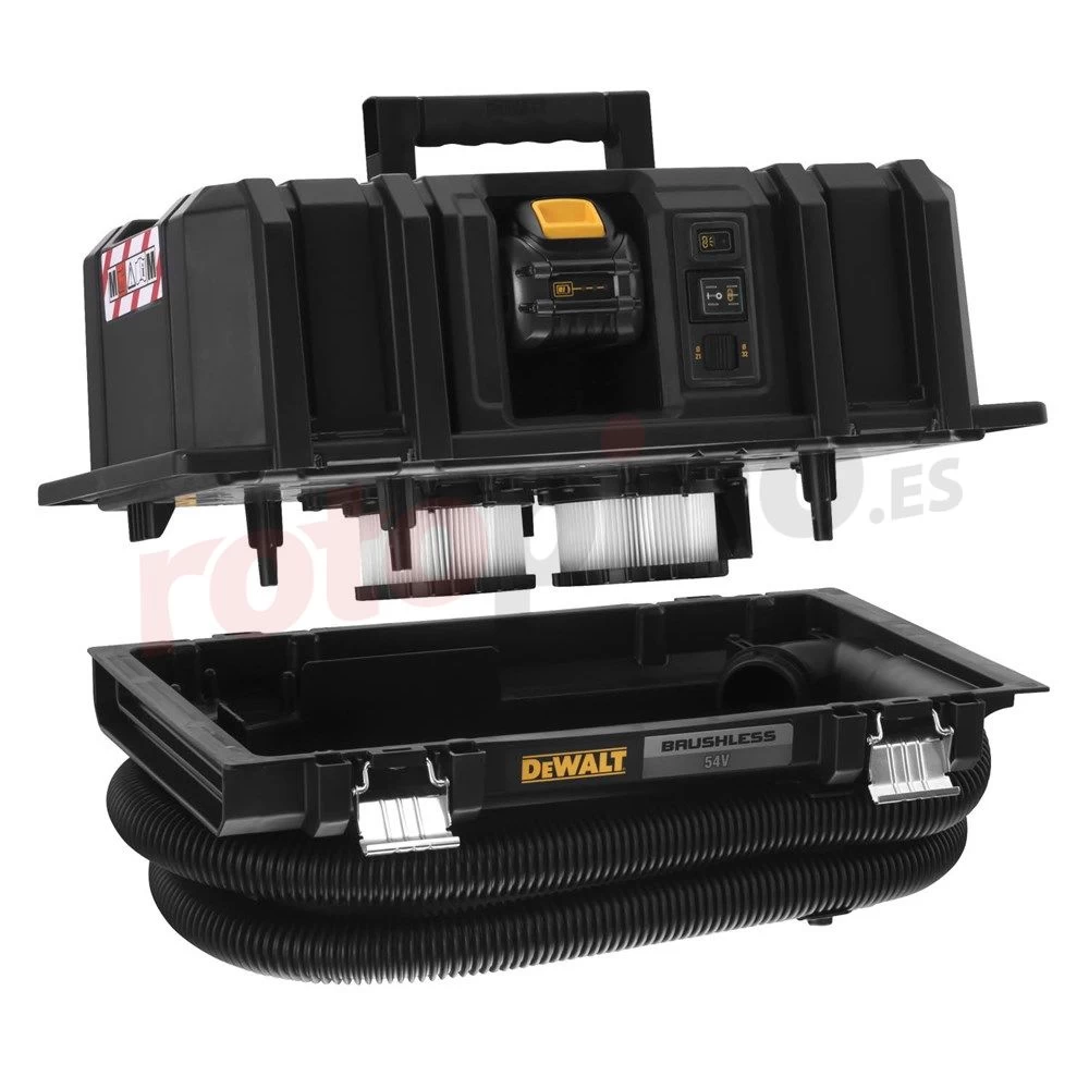 Aspirador Industrial Inalámbrico DeWalt FLEXVOLT DCV586MN » Rotopino.es 6 Aspirador Industrial Inalámbrico DeWalt FLEXVOLT DCV586MN » Rotopino.es - Imagen 4