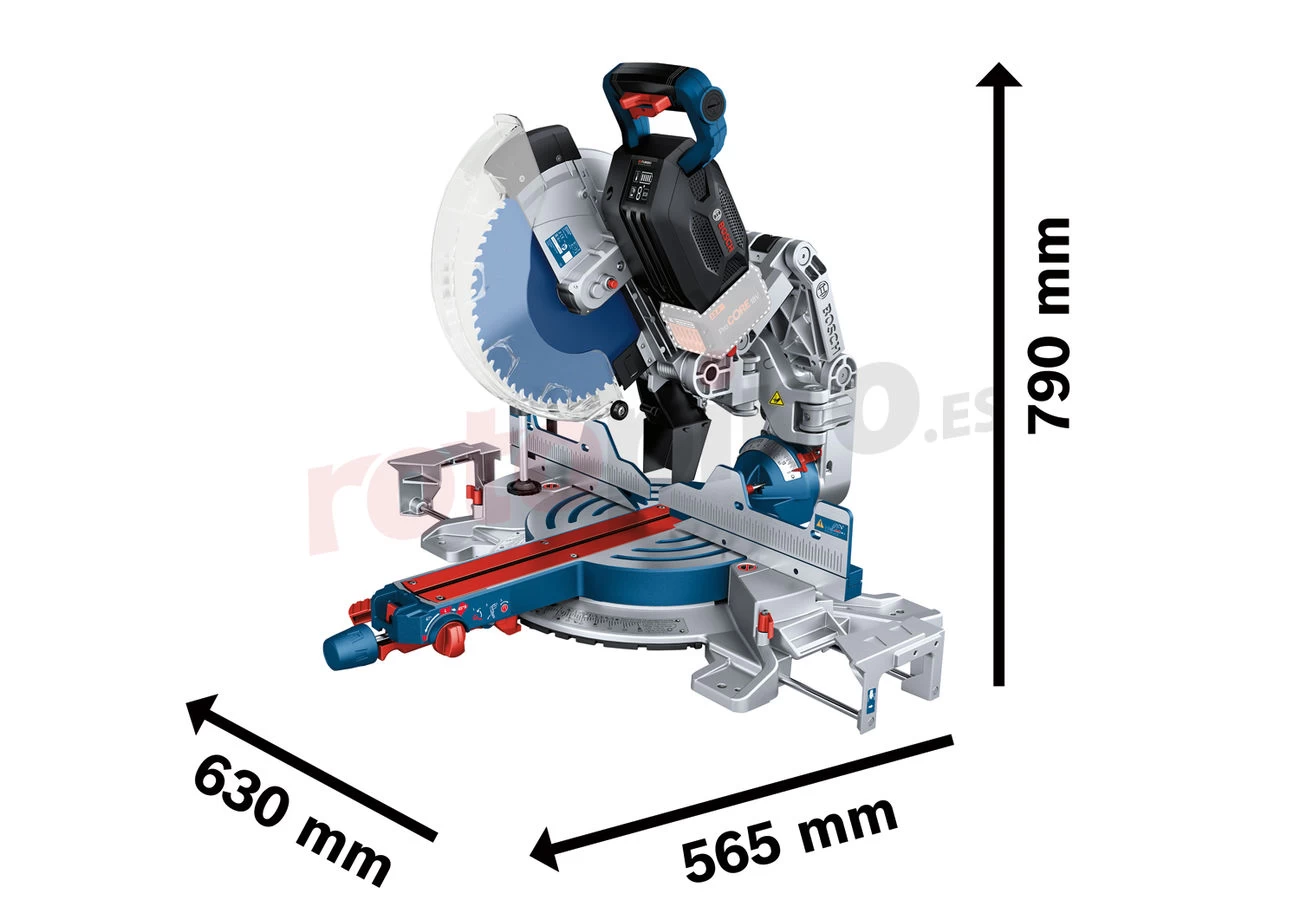 Ingletadora Bosch GCM 18V-305 GDC 2x5.5Ah » Rotopino.es 4 Ingletadora Bosch GCM 18V-305 GDC 2x5.5Ah » Rotopino.es - Imagen 2
