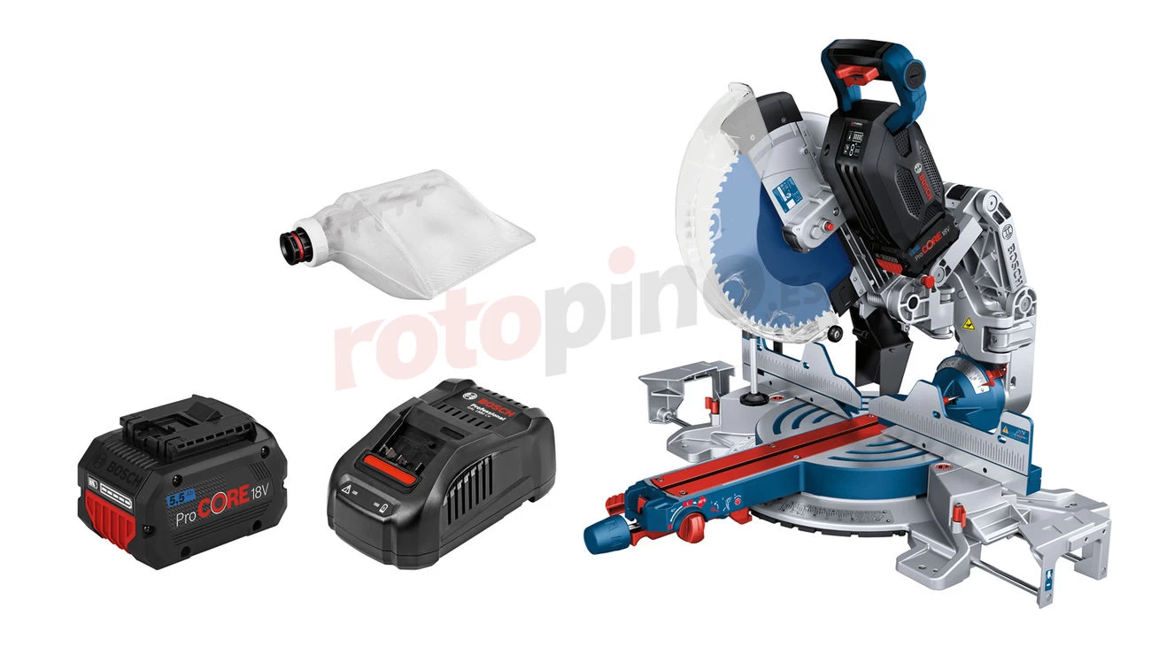 Ingletadora Bosch GCM 18V-305 GDC 2x5.5Ah » Rotopino.es 3 Ingletadora Bosch GCM 18V-305 GDC 2x5.5Ah » Rotopino.es