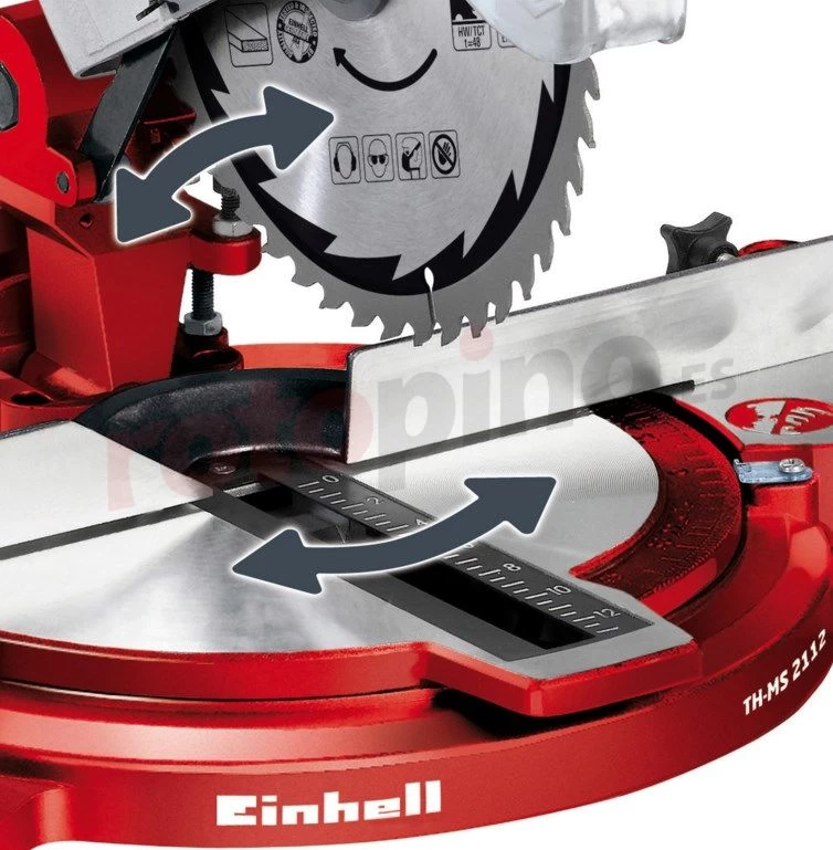 Ingletadora Einhell TC-MS 2112 » Rotopino.es 5 Ingletadora Einhell TC-MS 2112 » Rotopino.es - Imagen 3