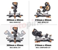 Ingletadora Universal Evolution R255 DB PLUS V.2020 » Rotopino.es -Taller de herramientas ingletadora universal evolution r255 db plus v 2020 73227