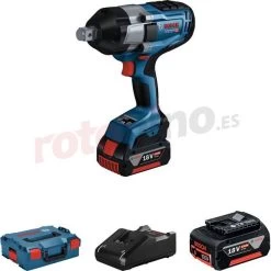 Llave De Impacto Bosch GDS 18V-1050 H 2x5.0Ah » Rotopino.es