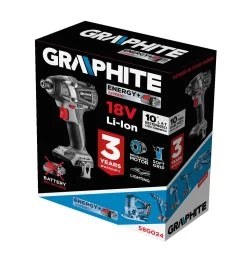 Llave De Impacto Graphite Energy+ 58G024 » Rotopino.es -Taller de herramientas llave de impacto graphite energy 58g024 130915