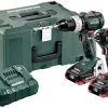 Set De Herramientas A Batería De 18 V Metabo Combo Set 2.1.12 18V » Rotopino.es 1 Set De Herramientas A Batería De 18 V Metabo Combo Set 2.1.12 18V » Rotopino.es -Taller de herramientas set de herramientas a bateria de 18 v metabo combo set 2 1 12 18v 81319