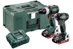 Set De Herramientas A Batería De 18 V Metabo Combo Set 2.1.12 18V » Rotopino.es