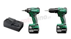Set De Herramientas De 18V Hikoki KC18DD WBZ » Rotopino.es