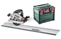 Kit: Sierra Circular De Mano Con Guía Metabo Set KS 18 LTX 66 BL » Rotopino.es