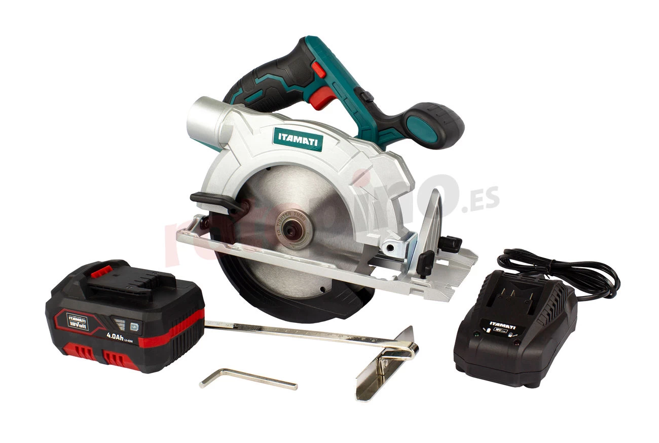 Kit: Sierra Circular En Un Maletín Itamati PowerSystem 18Volt IKS18165-140BOX » Rotopino.es 4 Kit: Sierra Circular En Un Maletín Itamati PowerSystem 18Volt IKS18165-140BOX » Rotopino.es - Imagen 2