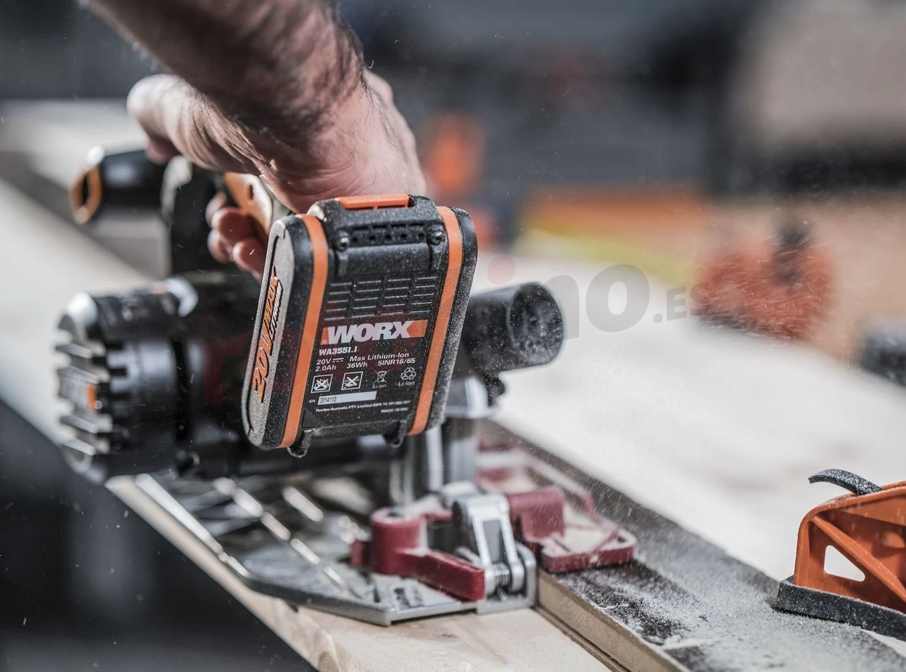 Sierra Circular Worx Power Share WX530 EXACTRACK » Rotopino.es 7 Sierra Circular Worx Power Share WX530 EXACTRACK » Rotopino.es - Imagen 5