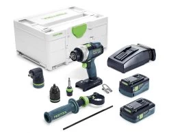 Taladro Atornillador A Batería Festool TDC 18/4 5,2/4 I-Set-SCA » Rotopino.es