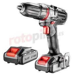 Taladro Atornillador A Batería Graphite 58G216 » Rotopino.es