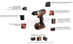 Taladro Atornillador De Impacto BlackDecker ASD18KB » Rotopino.es 13 Taladro Atornillador De Impacto BlackDecker ASD18KB » Rotopino.es -Taller de herramientas taladro atornillador de impacto blackdecker asd18kb 17390